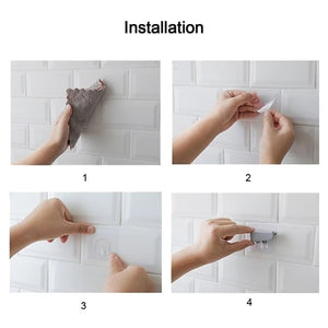 PremiumAV Punch-Free Wall Hanging Knife Holder  Kitchen Storage Rack (1 Pc)  - PremiumAV