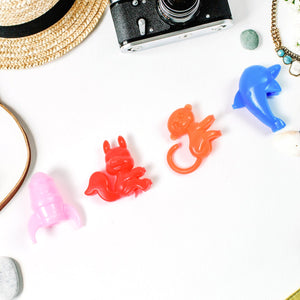 PremiumAV Mix Character, Monkey, Fish, Cat Pencil Top Promotional toys (1 Pc / Mix Colour & Design)  - PremiumAV