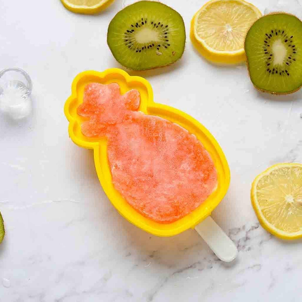 PremiumAV PremiumAV Pineapple Shape sicle Molds - Durable Silicone Ice Candy Cream Mould, DIY Ice  Kitchen Tool –  