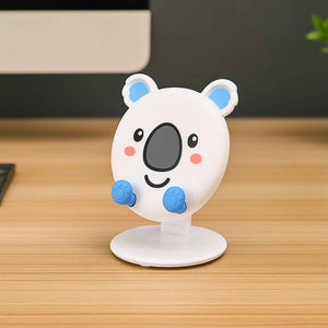 Cute Koala-Shaped Mobile Phone Holder (1 Pc)