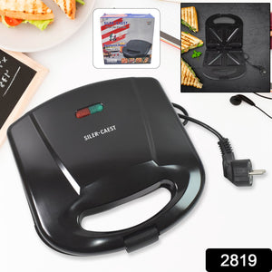 Sandwich Maker Makes Sandwich Non-Stick Plates| Easy to Use with Indicator Lights Sandwich toaster  - PremiumAV