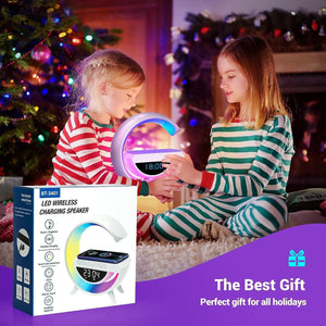PremiumAV G Lamp Speaker - 3-in-1 Bluetooth Speaker with Fast Wireless Charging (1 Pc)  - PremiumAV