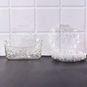 9 in 1 Plastic Bowl With Serving Tray / Plates Set