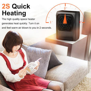 PremiumAV Warm Wind Room Heater 220V Heater For Office & Bedroom Use Heater  - PremiumAV