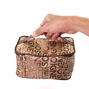 PremiumAV Portable Makeup Bag widely used by women’s for storing their makeup equipment’s and all while travelling and moving.