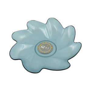 PremiumAV Flower Shape Kids Plastic Plate - Multipurpose for Dinner, Snacks & Party Supplies (1pc)  - PremiumAV