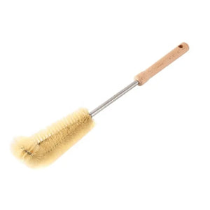 PremiumAV PremiumAV Bottle Brush with Curved Head Long Handle Washing Brush for Baby Bottles Jugs for Teapots, Sports Water Bottles, Coffee Pots, Juice Jars – n 