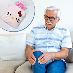 PremiumAV PremiumAV White Hello Kitty Small Hot Water Bag – Pain Relief for Neck, Shoulder, Hand & Feet, Menstrual Cramps Warmer –  