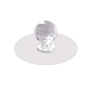 Clear Diamond Crystal Cabinet Knob & Pull Handle (1 Pc)