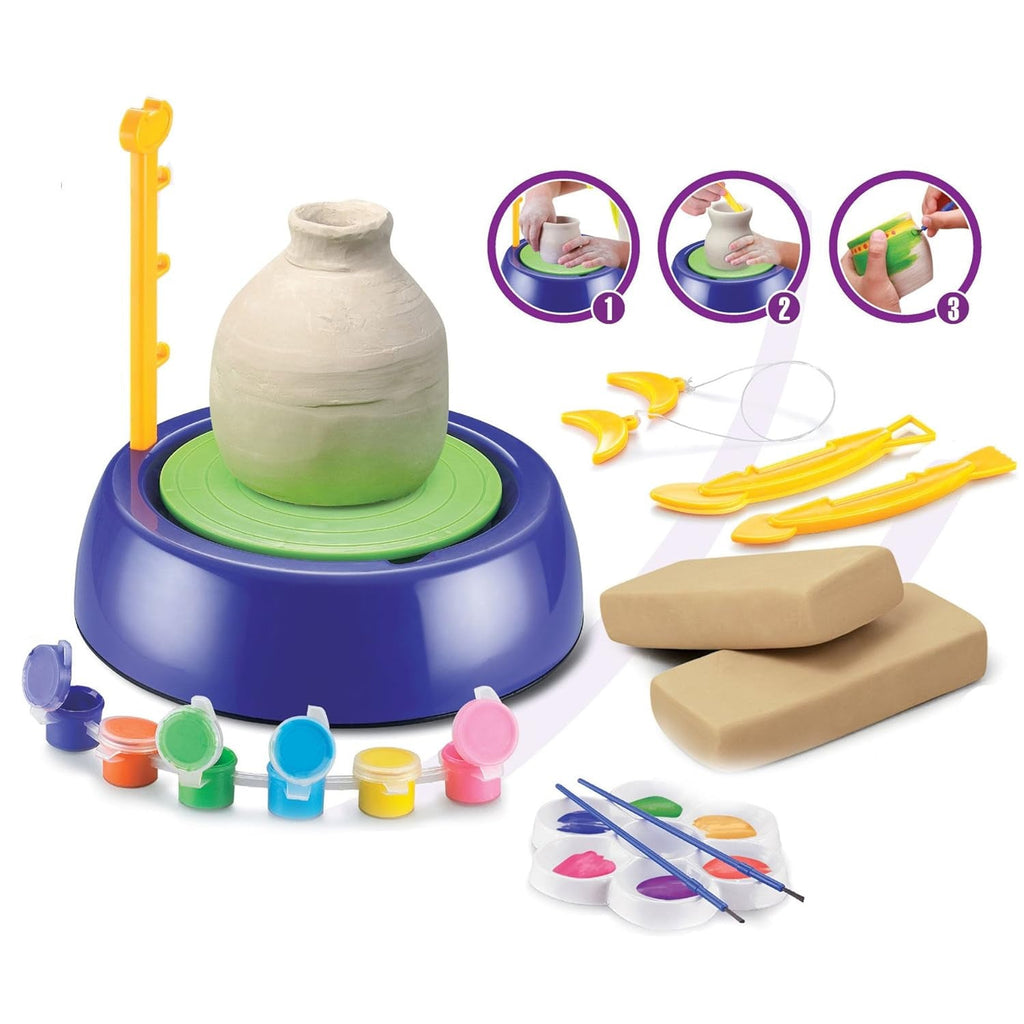 PremiumAV PremiumAV Amazing Educational Pottery Wheel KIT Game Set (1 Set) –  