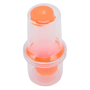 PremiumAV 2 in 1 Portable Silicone Oil Bottle Brush with Lid (1 Set)  - PremiumAV