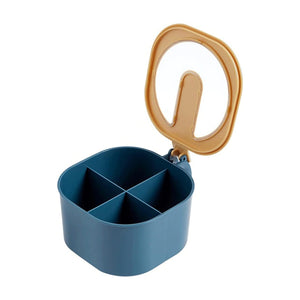 Fancy 4-Section Masala Box for Kitchen Storage (Spice Container)  - PremiumAV