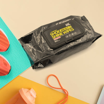PremiumAV Shoe Cleaning Wet Wipes (80 Pack) - Travel Friendly!