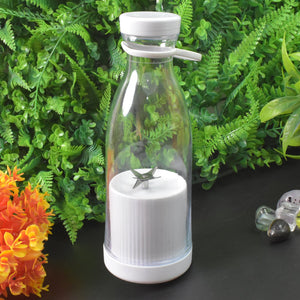 Blender Portable Juicer with 6 Blades 380 Ml Multicolor  - PremiumAV