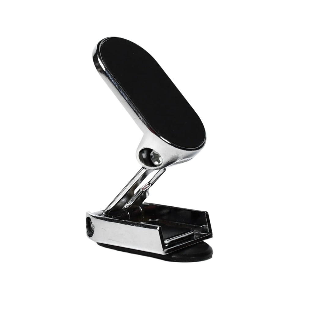 PremiumAV PremiumAV 360 Degree Rotating Magnetic Car Phone Holder | Metal Folding Car Phone Holder | New Alloy Folding Magnetic Car Phone Holder (Pack of 1) – n 
