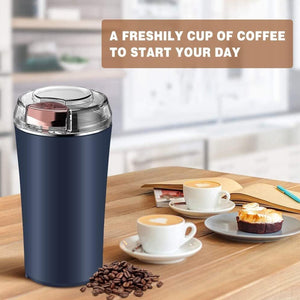 PremiumAV Stainless Steel Coffee Grinder Machine 300w (Multi Blades Grinder) - PremiumAV