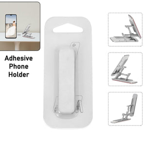 PremiumAV PremiumAV Adhesive Folding Bracket Phone Stand (1 Pc) –  