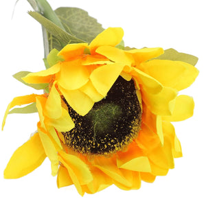 PremiumAV Sunflower Solar LED Lights, Warm White Garden Light (1 Pc) - PremiumAV