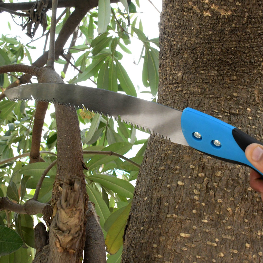 PremiumAV PremiumAV 20-Inch High Carbon Steel Pruning Saw – Sharp Teeth, Cover Included, Ideal for Gardening & Wood Cutting –  