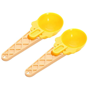 PremiumAV PremiumAV 2-Piece Plastic Ice Cream & Watermelon Scooper with Trigger Dipper –  