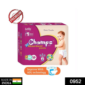 Premium Champs High Absorbent Pant Style Diaper Small, Medium and Large Size Diaper  - PremiumAV