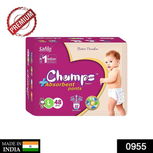 Premium Champs High Absorbent Pant Style Diaper Small, Medium and Large Size Diaper  - PremiumAV