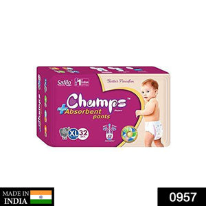 Premium Champs High Absorbent Pant Style Diaper Small, Medium and Large Size Diaper  - PremiumAV