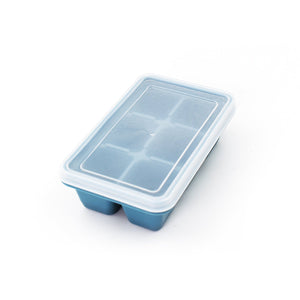 PremiumAV 6 Grid Silicone Ice Tray Used In All Kinds Of Places Like Household Kitchens For Making Ice From Water And Various Things And All With Color - PremiumAV