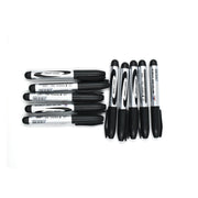 InkGlow Permanent Black Markers ready for school and office tasks.
