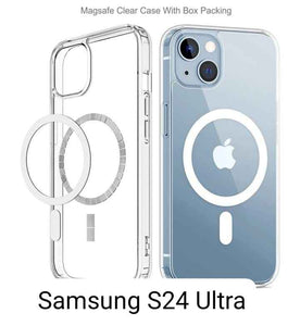 Transparent With Magsafe Hard Case For Samsung