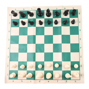 Big Premium Portable Chess Set Plastic Chess Pieces (1 Set)