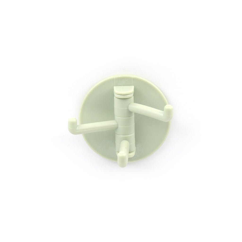 PremiumAV PremiumAV 180° Rotating Punch-Free 3-Hook Sticky Hook – 1 Pc –  