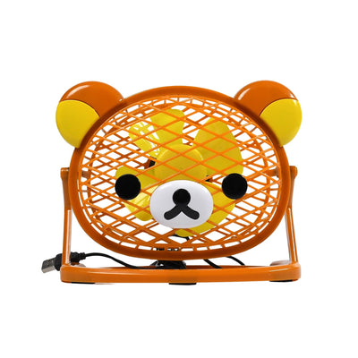 PremiumAV Teddy Bear Portable Fan for Home, Office & Car (USB, Adjustable)