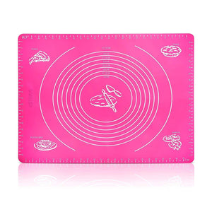PremiumAV PremiumAV Rolling Mat Silicone Baking Mat Fondant Mat Sheet Chapati –  