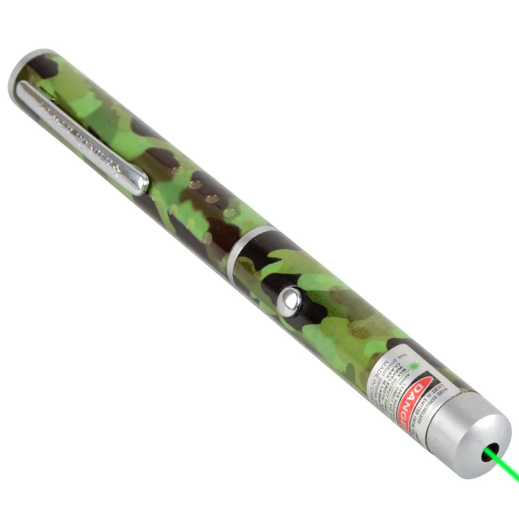 PremiumAV PremiumAV Green Multipurpose Laser Light Disco Pointer Pen Beam With Adjustable Antena Cap To Change Project Design –  