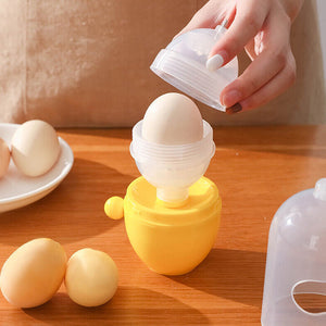 PremiumAV MANUAL EGG PULLER SCRAMBLER HOUSEHOLD WHITE EGG YOLK MIXER KITCHEN TOOL MIX MANUAL SCRAMBLER CONVENIENT WITHOUT BREAKING EGGS.  - PremiumAV