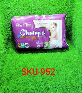 Premium Champs High Absorbent Pant Style Diaper Small, Medium and Large Size Diaper  - PremiumAV