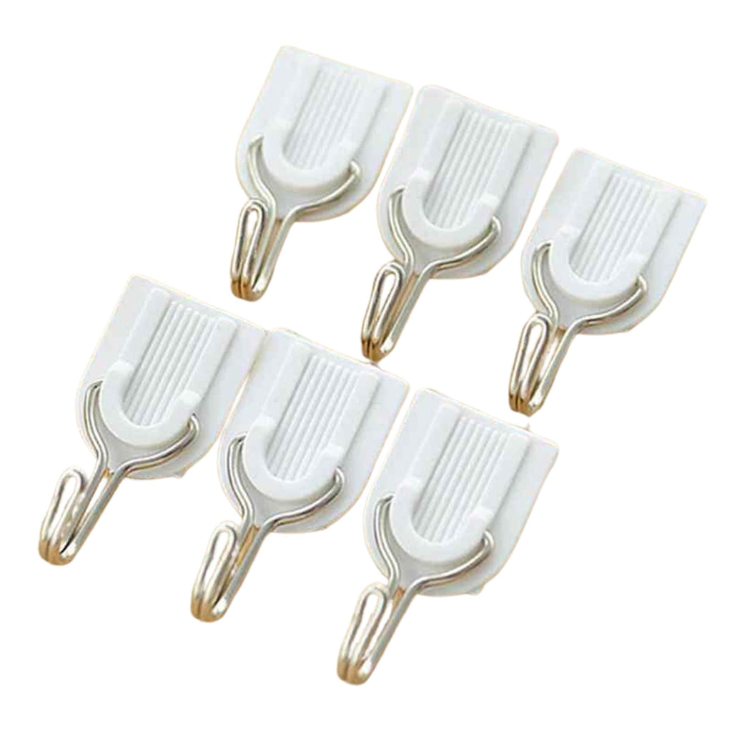 PremiumAV PremiumAV Adhesive Sticker ABS Plastic Hook Towel Hanger for Kitchen / Bathroom –  