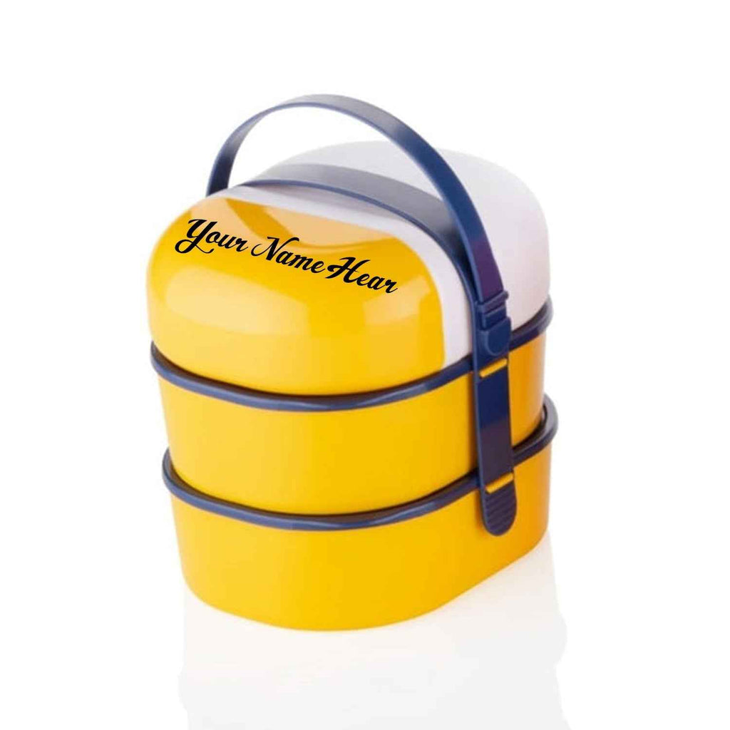Customize Mr. Chef Smart Lunch Box Capsule shape strap-on lunch box with water bottle and handle