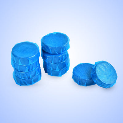 PremiumAV Blue Bubble Toilet Bowl Cleaner  Powerful Decontamination for a Fresh & Durable Bathroom (10pc)