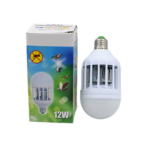 PremiumAV 12W Mosquito Killer Lamp E27 Summer Moths Flying Insects Led Zapper Mosquito Killer Lamp Light Bulb Household - PremiumAV
