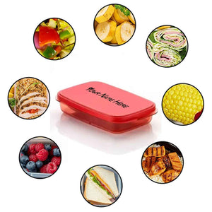 Customize Seal Rectangular 2 Containers Lunch Box
