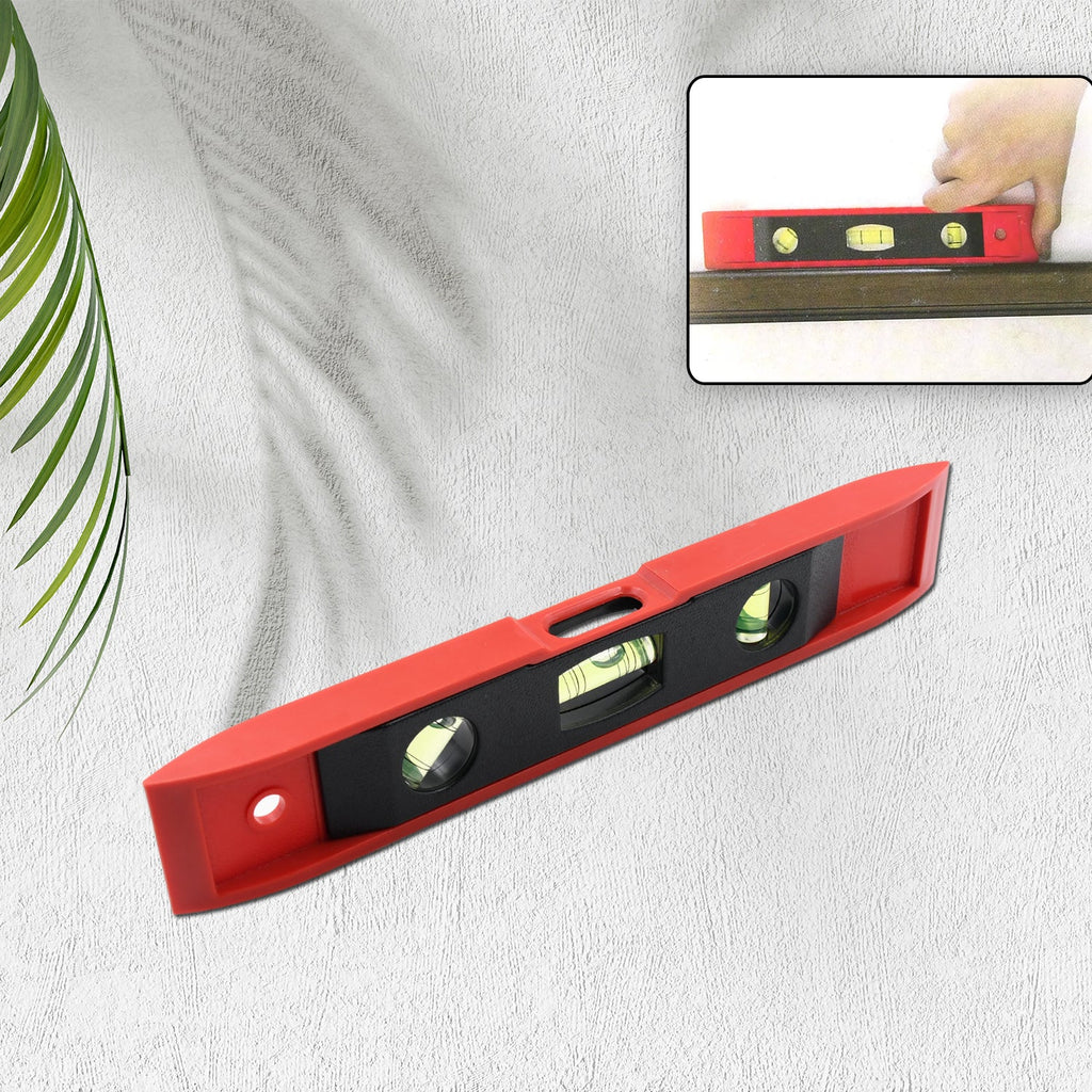 PremiumAV PremiumAV 3 Bubble Mini Spirit Level Plastic Torpedo Carpenter's Spirit Level Measurement tools –  