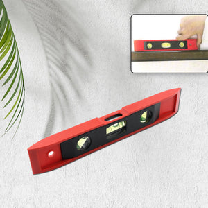 PremiumAV PremiumAV 3 Bubble Mini Spirit Level Plastic Torpedo Carpenter's Spirit Level Measurement tools –  