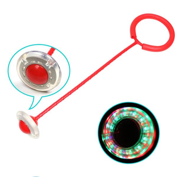 PremiumAV PremiumAV Led Light Flashing Jumping Ring Ankle Skipping Jump Rope for Kids –  