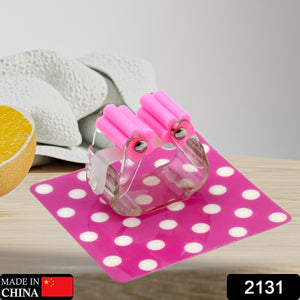 Broom holder wall mount with multiple clips for organization