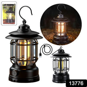 PremiumAV PremiumAV LED Camping Lante Light Retro Style Lighting Battery Type-c Rechargeable (1 Pc) –  