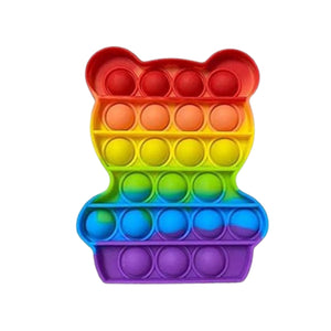 PremiumAV PremiumAV Bear  It Fidget Toys  Stress Relief Rainbow Toy ( 1 pcs ) –  