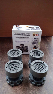 Adjustable Anti-Vibration Pads for Washing Machine and Refrigerator Base (4 Pc)