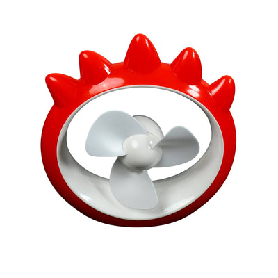 PremiumAV Mini Desktop Fan  Rechargeable USB Cooling Fan for Home, Office & Car (Battery Not Included)